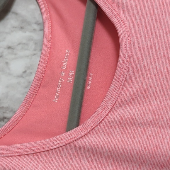 Pink athleisure dress with built in padded bra.Nwot - Picture 2 of 4